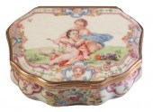 A VIENNA ENAMEL SNUFF BOX circ