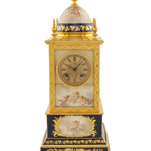 A Vienna Gilt Bronze Mounted