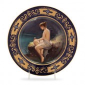 A Vienna Porcelain Cabinet Pla