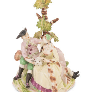 A Vienna Porcelain Figural Group
