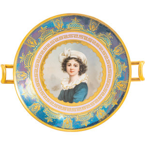 A Vienna Porcelain Tazza  19th