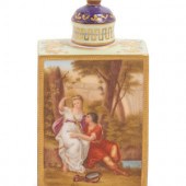 A Vienna Porcelain Tea Caddy
1