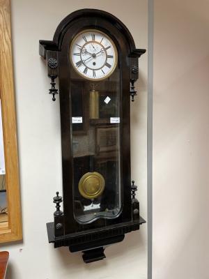 A Vienna regulator time piece,