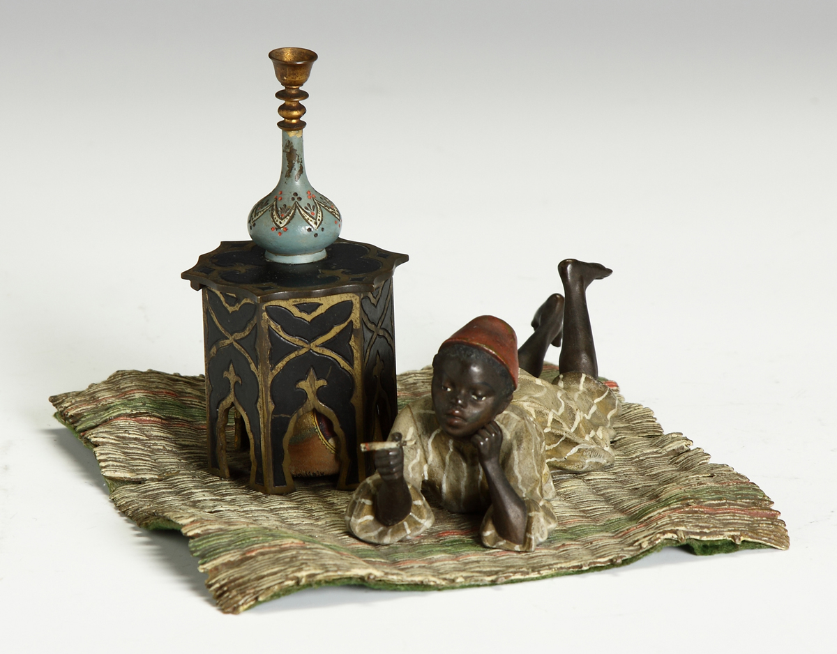 A Viennese Bronze Figure of a