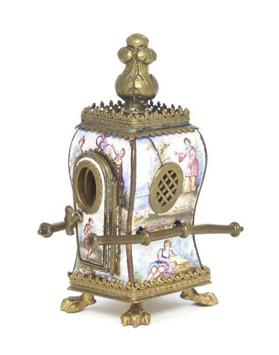 A Viennese Enameled Model of a