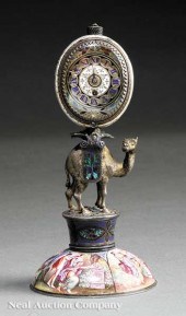 A Viennese Gilt Bronze and Ena