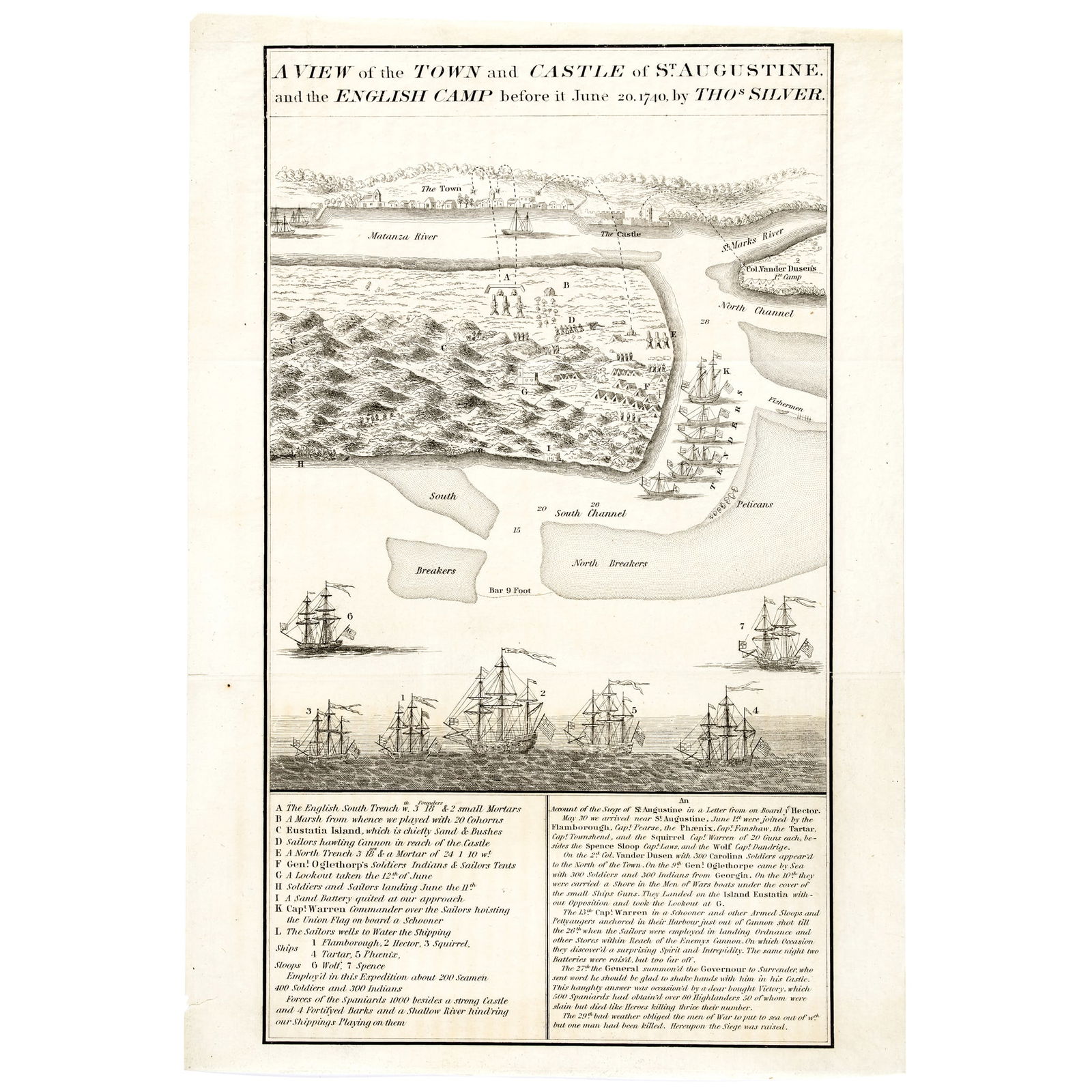 A VIEW OF THE TOWN AND CASTLE OF