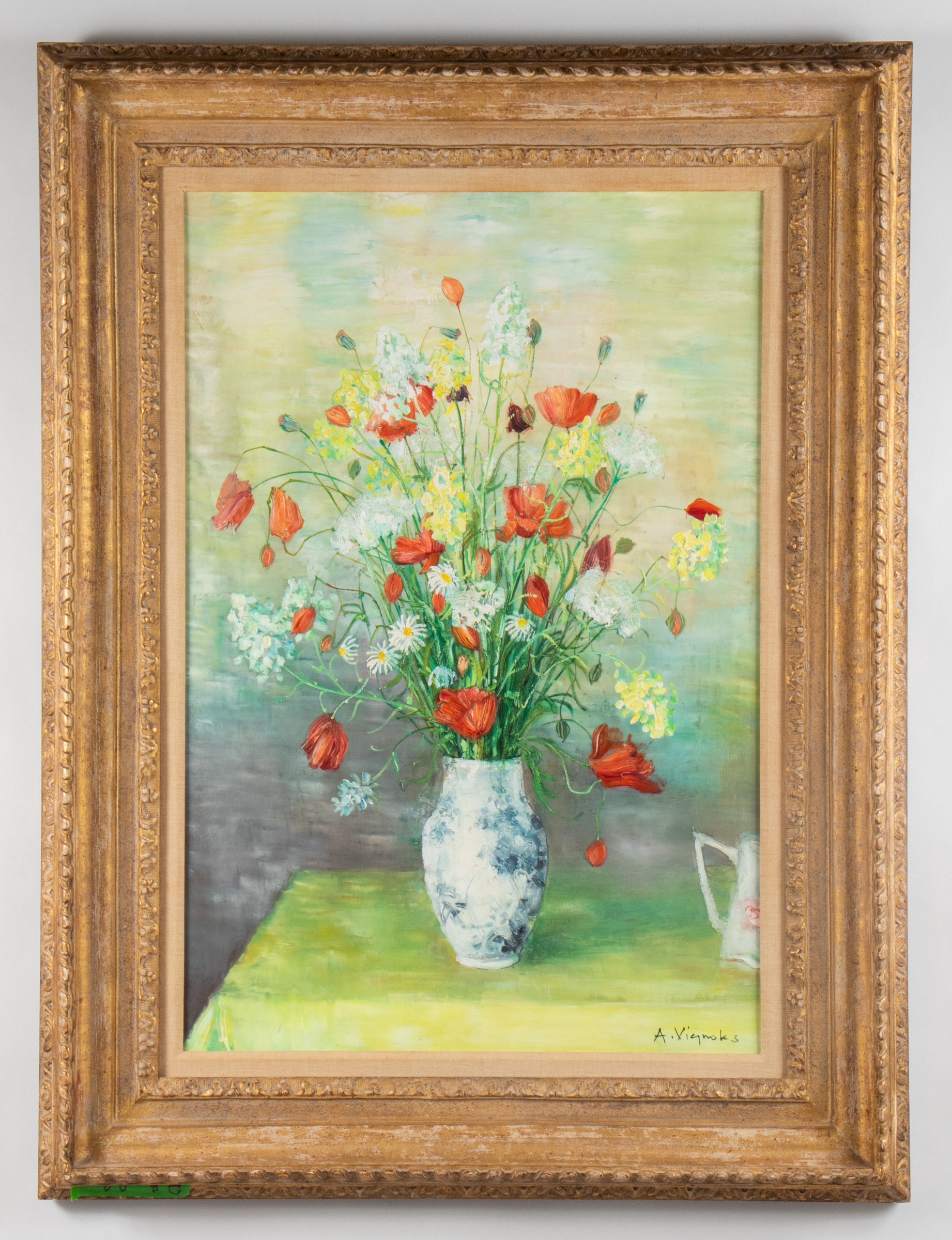 A. VIGNOLES "LE VASE DE PORCELAINE"