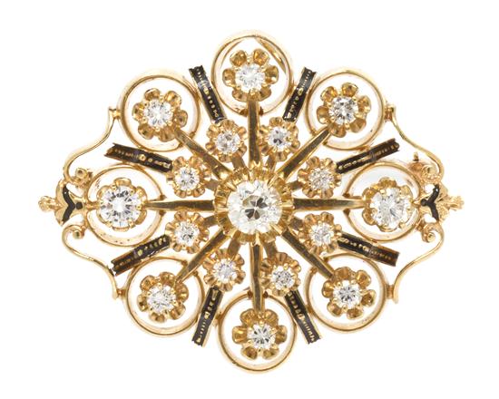 A Vintage 14 Karat Yellow Gold