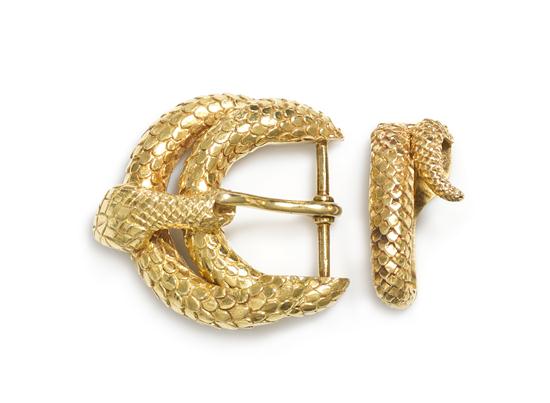 A Vintage 18 Karat Yellow Gold