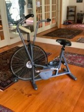 A vintage Airdyne Comp exercis