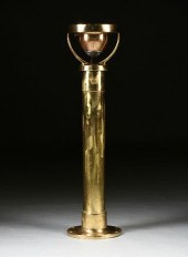 A VINTAGE AMERICAN BRASS SHIP'