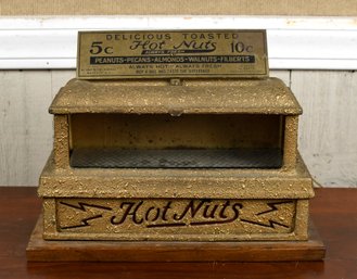 A vintage American made nut warmer,