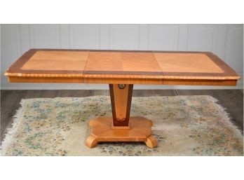 A vintage Art Deco style birdseye