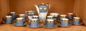 A vintage Aynsley porcelain tea