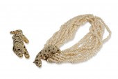 A VINTAGE 'BIG CAT" MOTIF JEWE