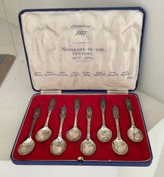 A vintage boxed set of eight
