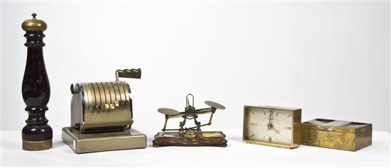 A Vintage Brass Postage Scale