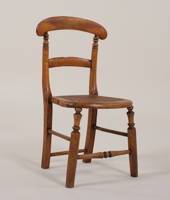 A Vintage Child's Side Chair Apprx.