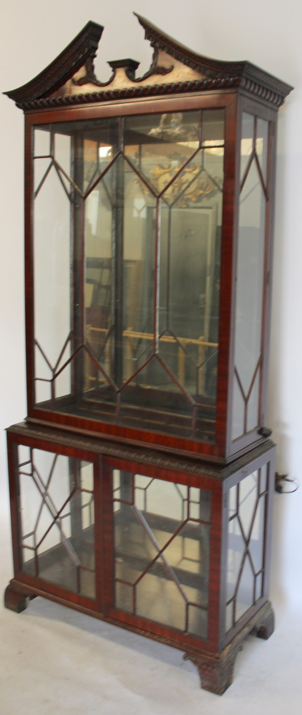 A VINTAGE CHIPPENDALE STYLE