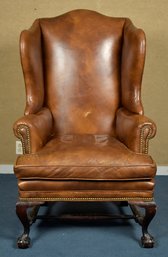 A vintage Chippendale style wing