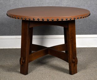 A vintage circular Stickley