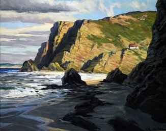 A vintage CM Yasiliok oil on