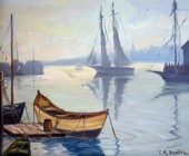 A vintage CM Yasiliok oil on c