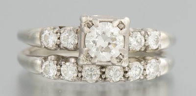 A Vintage Diamond and 18k Gold