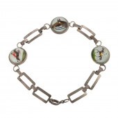 A VINTAGE EQUESTRIAN CRYSTAL B