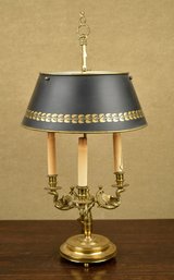 A vintage French brass bouilette