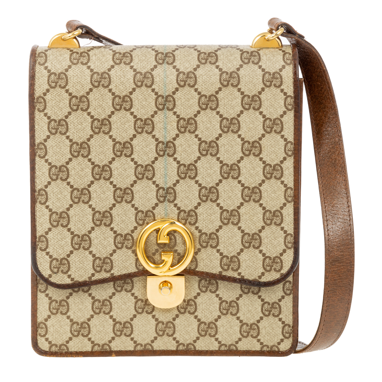 A VINTAGE GUCCI SUPREME SHOULDER