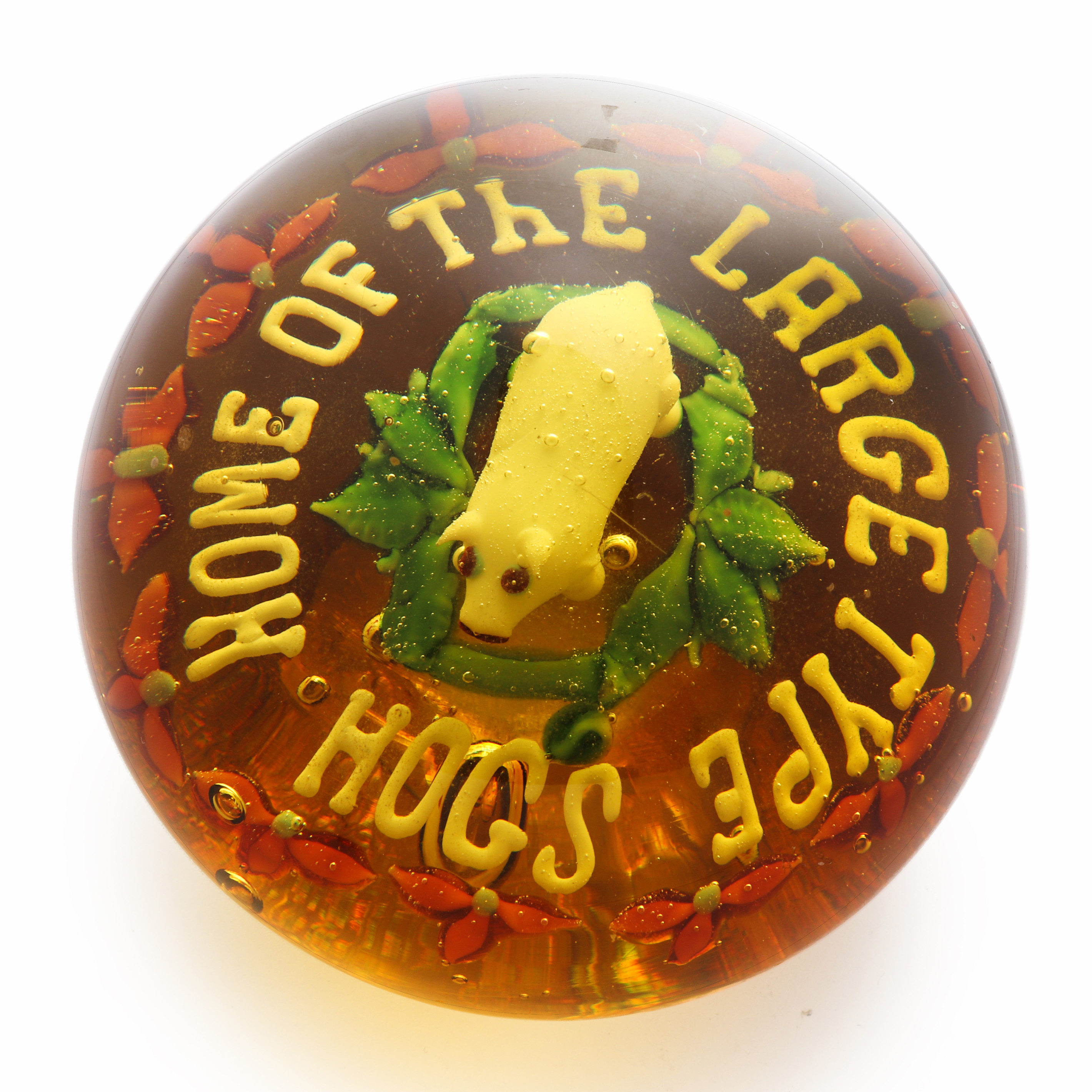 A VINTAGE "HOG" ADVERTISING