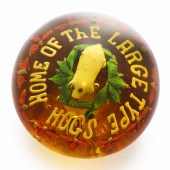 A VINTAGE "HOG" ADVERTISING PA