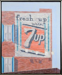 A vintage Jack Burgess oil on