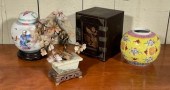 A vintage Japanese lacquered d