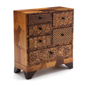 A VINTAGE JAPANESE PARQUETRY I