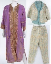 A VINTAGE KAFTAN & FRENCH THRE