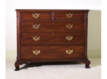 A vintage Kittinger mahogany