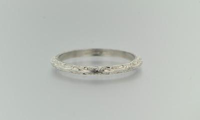 A Vintage Ladies' Platinum Band