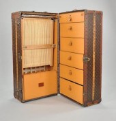 A Vintage Louis Vuitton Wardro