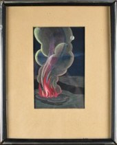 A vintage Lucy H. Doane pastel