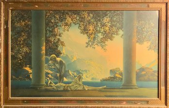 A vintage Maxfield Parrish print,