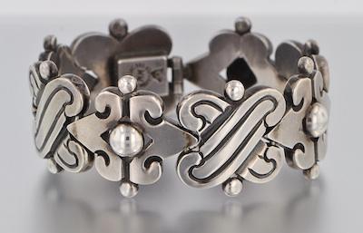 A Vintage Mexican Sterling Silver