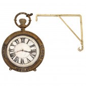 A VINTAGE PAINTED METAL AND IR
