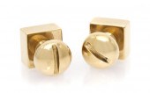 *A Vintage Pair of 14 Karat Ye