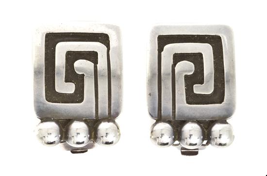A Vintage Pair of Sterling Silver