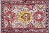 A VINTAGE PERSIAN SILK SUMAC P