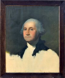 A vintage print of George