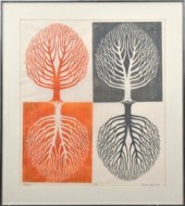 A vintage signed Sabra Johnson
